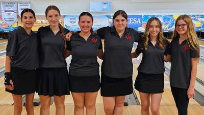 Waltham girls bowling places 9th at IESA bowling