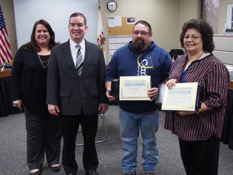 Kendall County employees honored for years of service Shaw Local