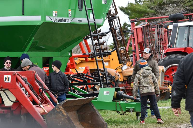 Farm equipment of all makes, models and sizes were auctioned at the Spring Hazelhurst Consignment Sale on Saturday, April 4, 2026 between Polo and Milledgeville.