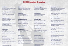 Lake County Health Department’s Operation Dropbox donation drive underway