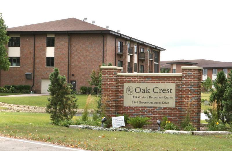 Oak Crest retirement community in DeKalb.