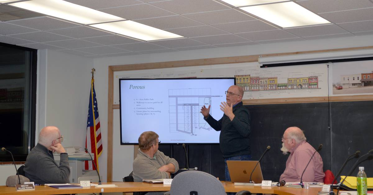 Proposed Hill Street Neighborhood land rezoned by Mount Morris Village