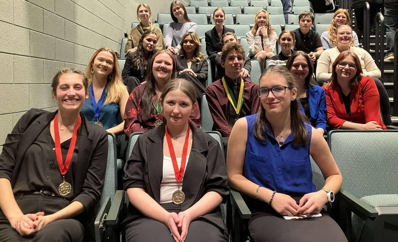 Sandwich High School’s Speech Team won six place at their second tournament of the season on Saturday, Dec. 14, 2024, at the Seneca Irish Invitational. Their next tournament will take place on Saturday, Dec. 21, 2024, at the Byron Holiday Classic.