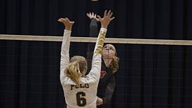 Photos: Fulton vs Polo volleyball