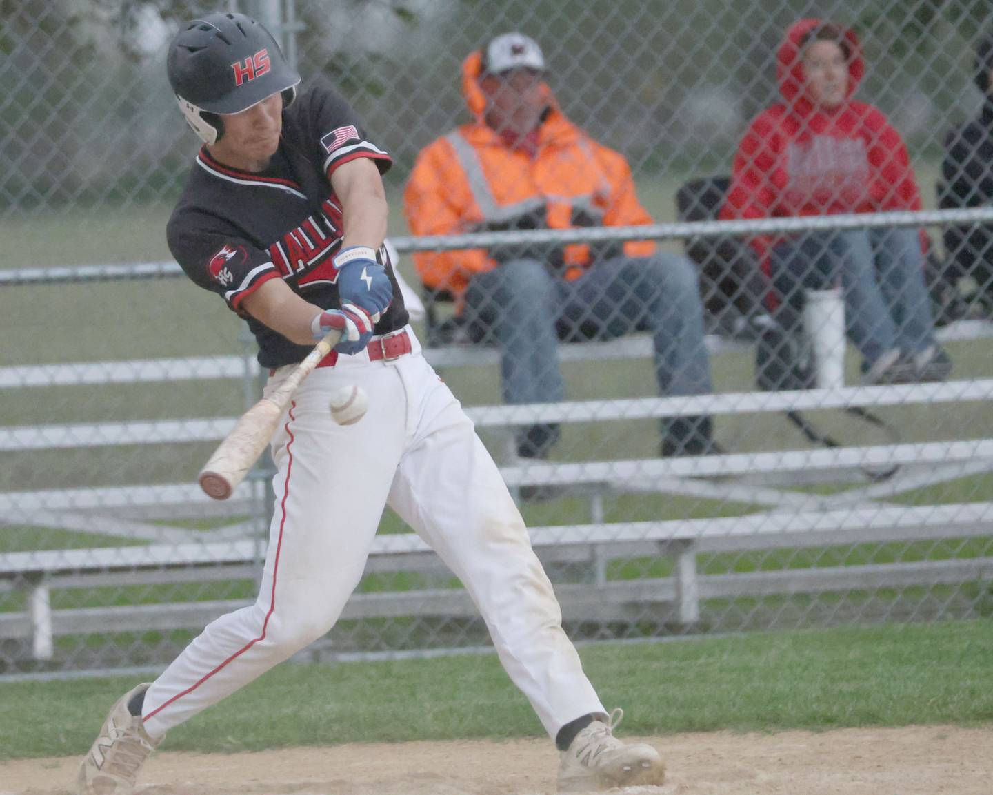 Woodland/Flanagan-Cornell pitcher Nolan Price delivers home to a Henry-Senachwine batter Tuesday, May 12, 2026, at Woodland School in rural Streator.