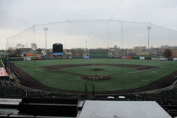 Joliet Slammers support Grundy County Health Department during June 18 game