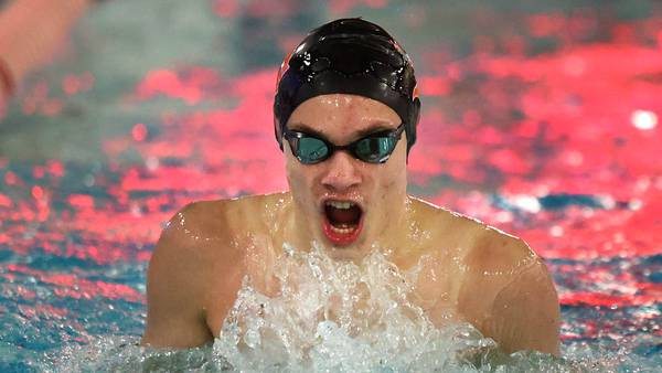 Photos: DeKalb-Sycamore co-op swimming competes against Metea Valley