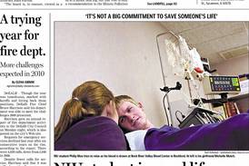 Historical covers for February 23: NIU student a real life-saver