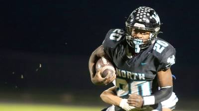 David Randecker sets school rushing record, Woodstock North shuts out rival Woodstock