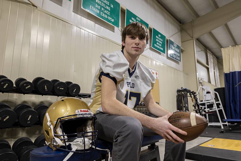 Polo Brock Soltow has been chosen as SVM’s Football Player of the Year.