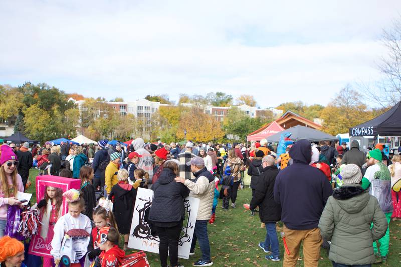 Locals gather to Trick or Treat at BatFest on Saturday, Oct. 28, 2023 in Batavia.