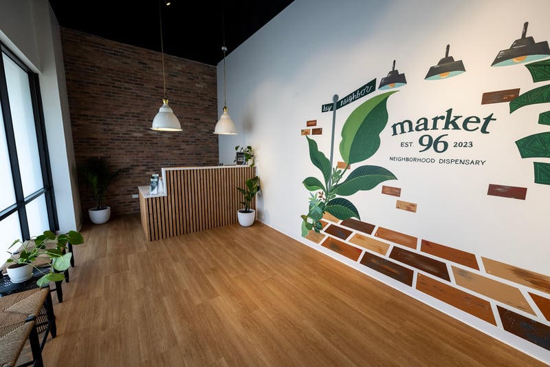 Market 96 will hold a ribbon cutting ceremony and open house from 5 to 7 p.m. Thursday at its new marijuana dispensary at 1144 Douglas Road in Oswego in the Mason Square shopping center.
