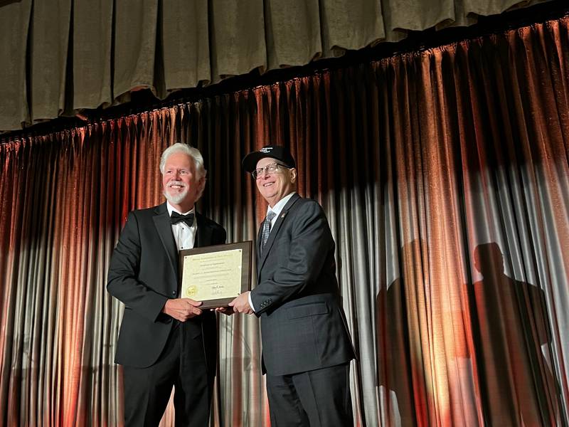 Gurnee Park District’s Board of Commissioners President Jim Goshorn was recognized for his 15 years of service at the Illinois Association of Park Districts “Best of the Best” Awards Gala.