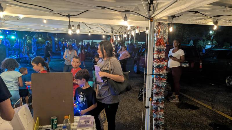 Children enjoyed free games with prizes during the Independence Celebration on Thursday, July 3, 2025, at the Billie Limacher Bicentennial Park & Theatre in Joliet.
