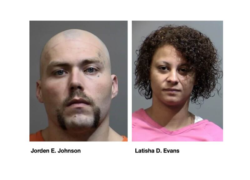 Jorden E. Johnson and Latisha D. Evans.