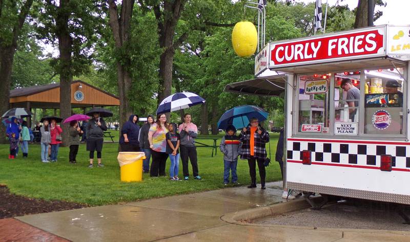 Cruisin' Concessions of Streator was a popular food truck destination for Food Truck Festival goers Saturday, May 21, 2022, at City Park.