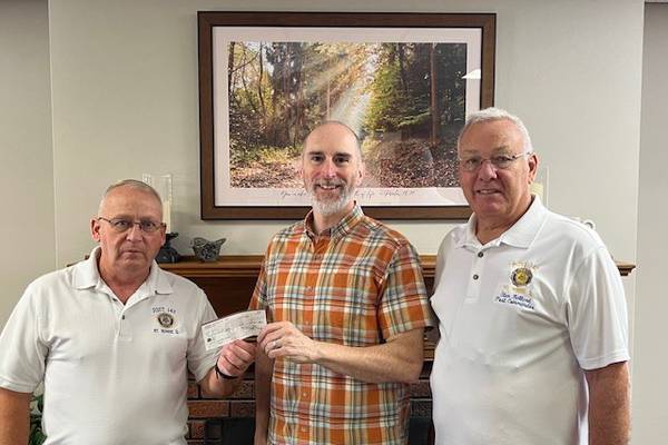 Mt. Morris Legion donates $250 to All Hands on Deck project