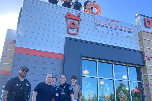 Police across Kendall County will be on Dunkin’ roof tops raising money for Special Olympics 