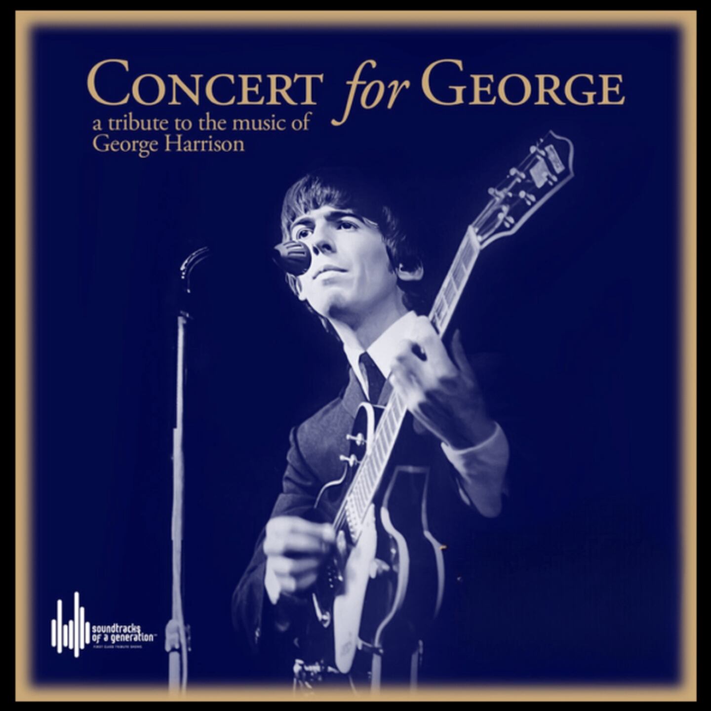 Concert for George: A Tribute to the Music of George Harrison will be at the Arcada Theatre Friday, Nov. 29, 2024.