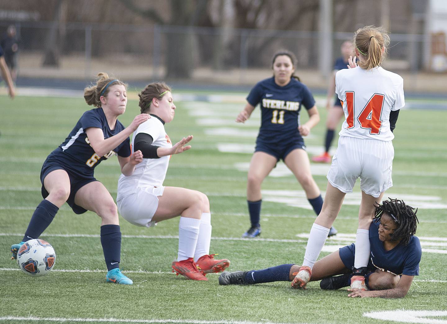 Sterling soccer goes head to head against Winnebago Thursday, March 17, 2022 in Sterling.