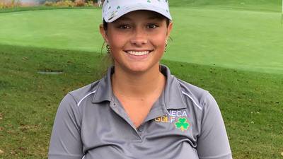 Girls Golf: Seneca’s Rylee Stenzel makes return trip to Aurora course a memorable one, leads state qualifiers