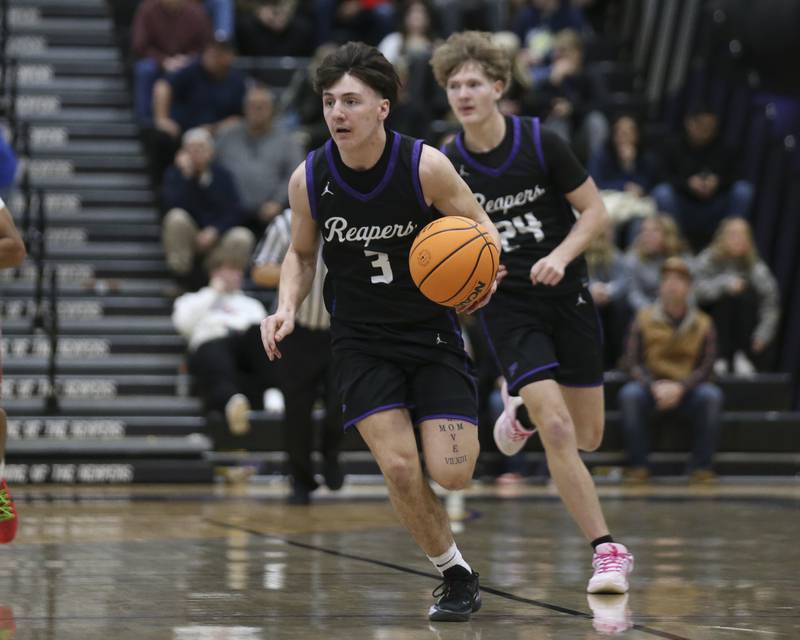 during their Plano Christmas Classic basketball game between Streator at Plano Friday, Dec 26, 2025 in Plano.