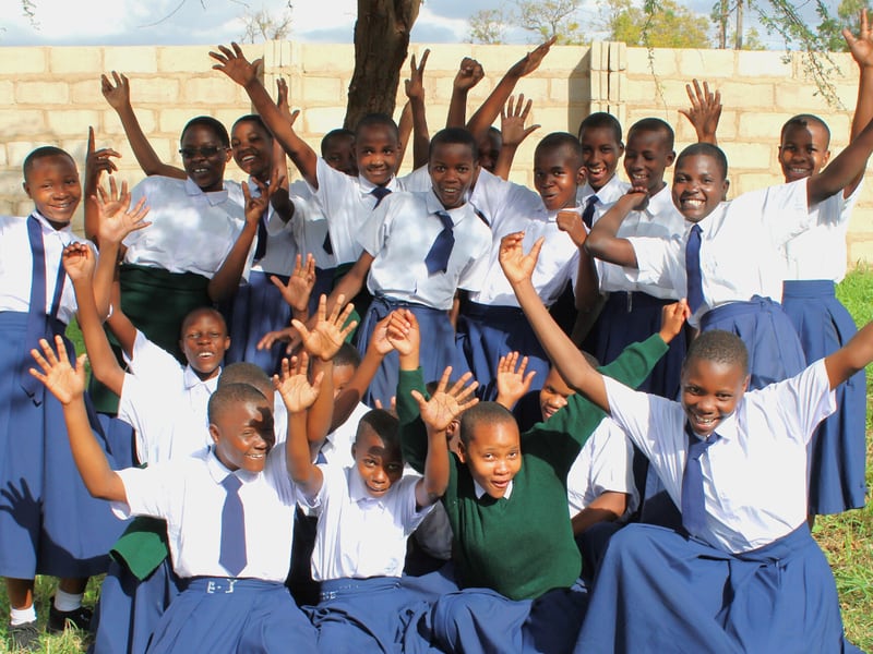 The Tanzania Development Support's Willmann Scholarship Fund students