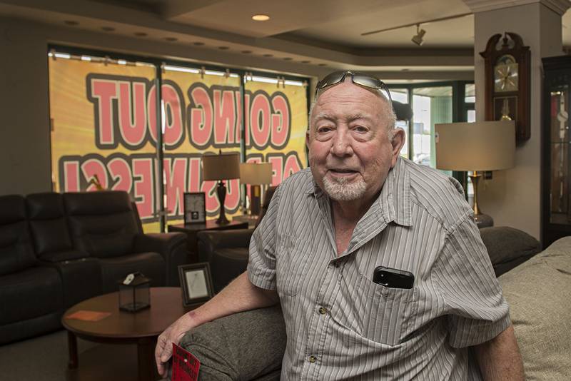 “It’s time to retire,” Wheelock owner Daehle Reitzel, 81, said Thursday, May 19, 2022. The 110 year old furniture business will be open until all inventory is sold.