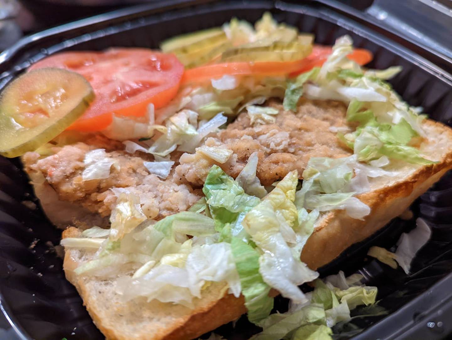 The chicken fried steak sandwich from Skooter's RoadHouse in Shorewood had great flavor and plenty of toppings.