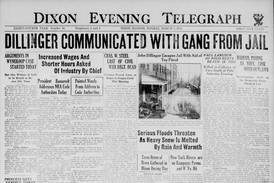 Historical covers for March 5: Dillinger communicated with gang from jail