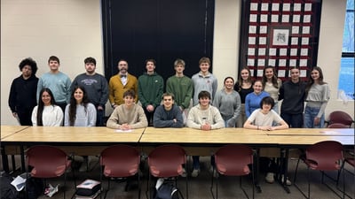 Ottawa Township High School recognizes student achievement at quarterly breakfast