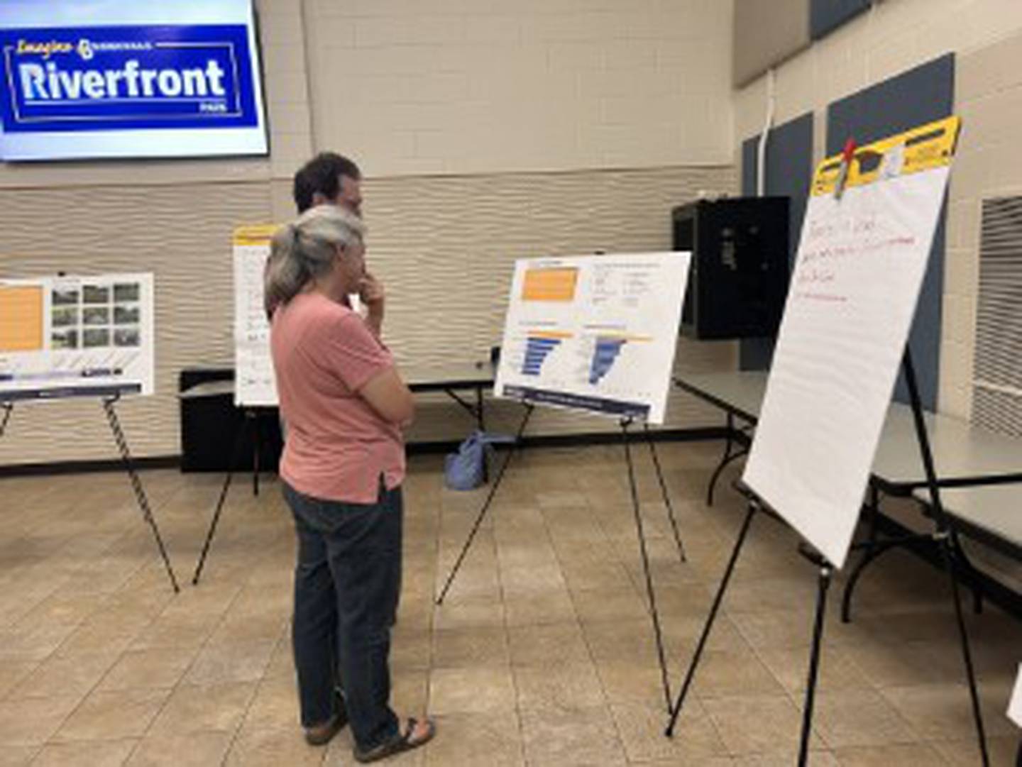 During an open house Oct. 1, 2025, Bourbonnais residents got a chance to see the results of an online survey by Kimley-Horn and Associates of Chicago about Riverfront Park.