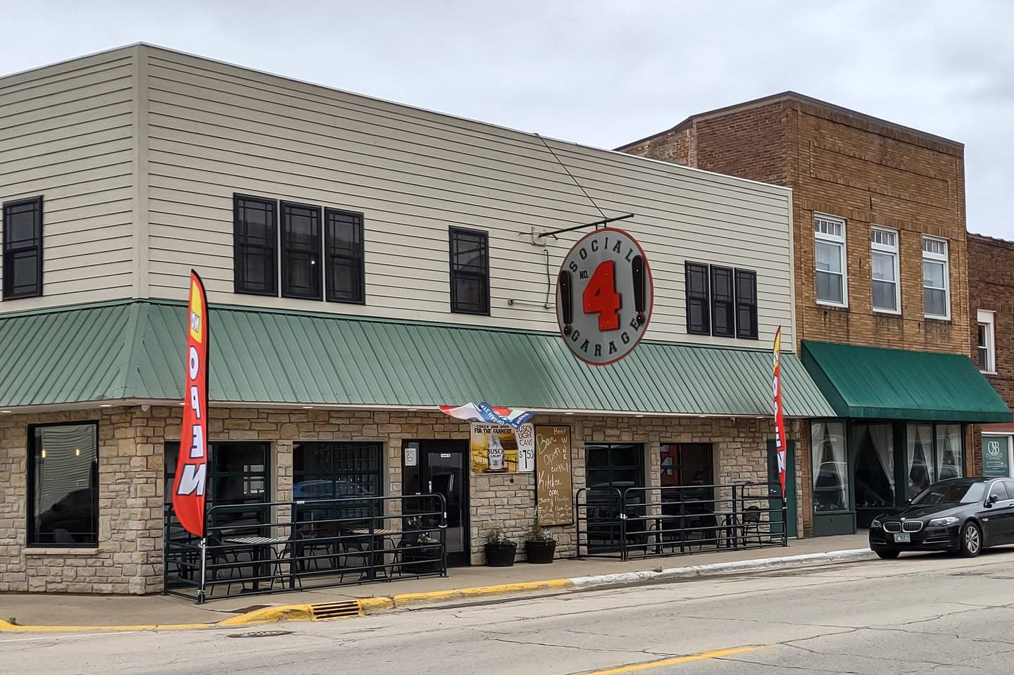 No. 4 Social Garage in downtown Seneca reopened in May after a temporary closure earlier this year. The bar and grill specializes in pizza, sandwiches and burgers, among other items.