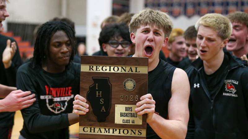 Photos: Yorkville vs. Downers Grove South boys basketball, Class 4A Naperville North Regional final