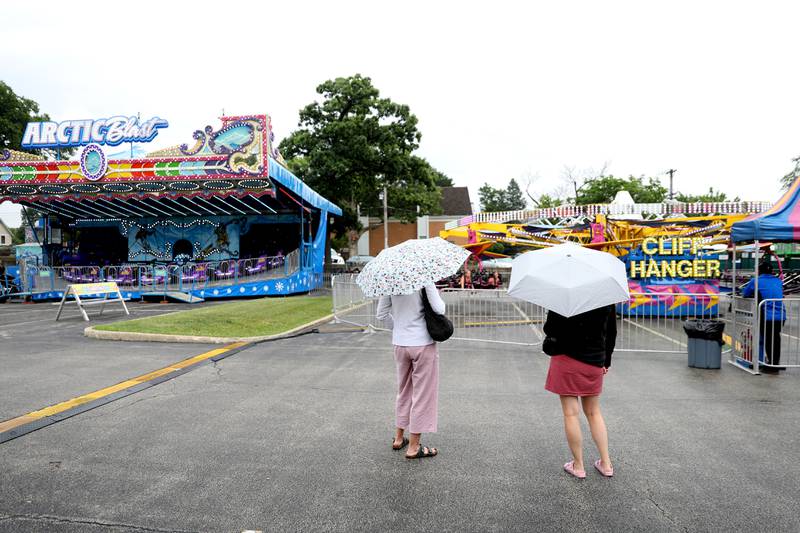 The Geneva Chamber of Commerce’s 75th Annual Swedish Days opened on Wednesday, June 18, 2025 in the rain.