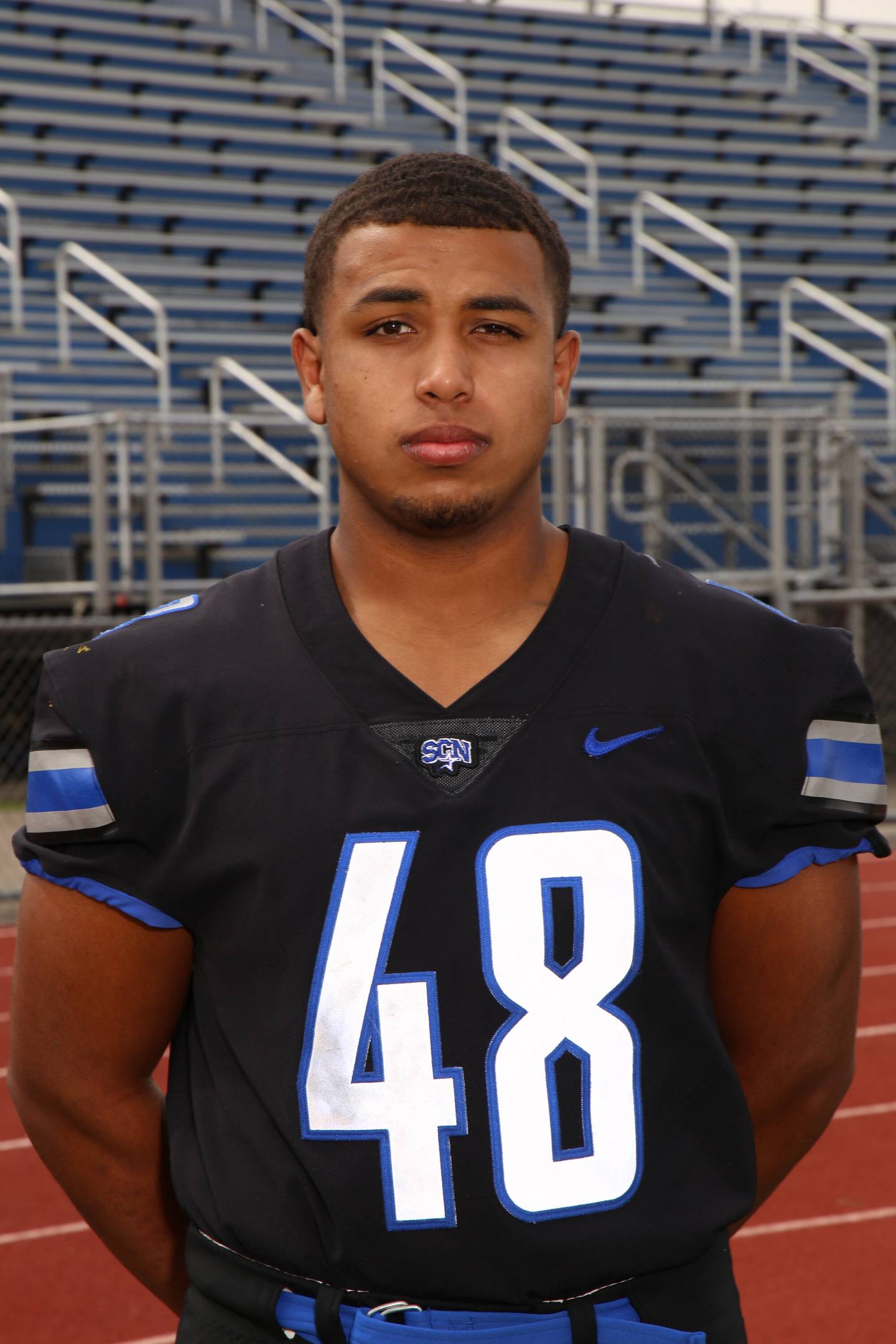 Angelo Bradley. Photo courtesy of St. Charles North athletics.