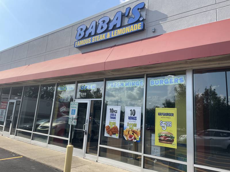 Baba's Famous Steak and Lemonade, 1015 W. Lincoln Highway, DeKalb, shown here on Monday, Aug. 5, 2024, is now open to the public.