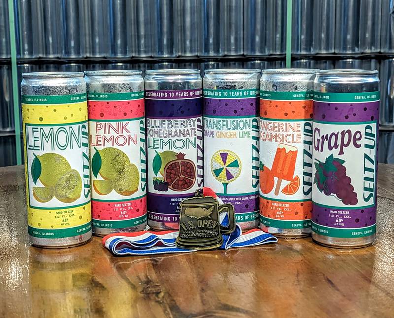 Penrose Brewing in Geneva has won six medals at the 2024 U.S. Open Hard Seltzer Championship.
