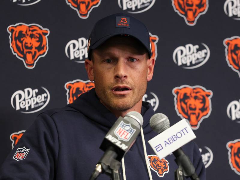 What Chicago Bears coach Ben Johnson said Monday after beating Vikings