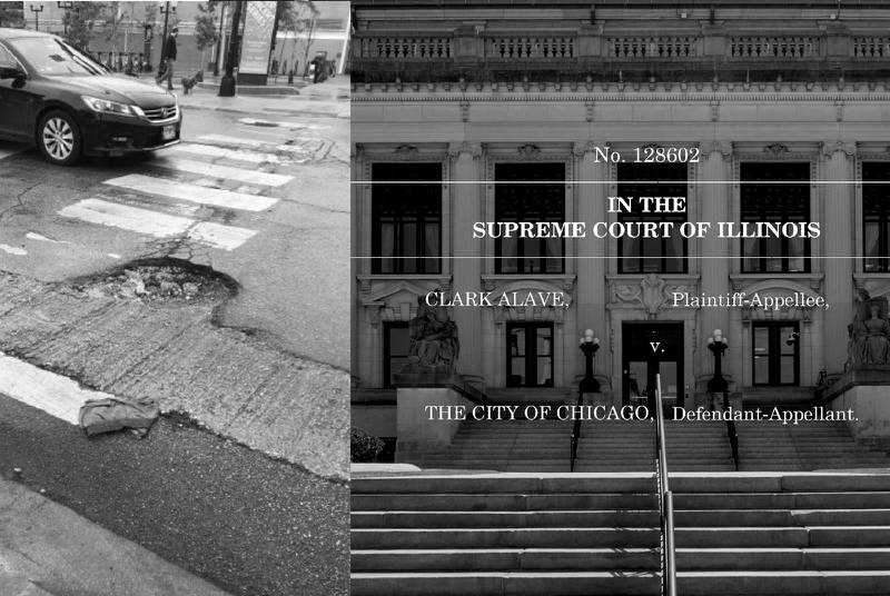 After Clark Alave suffered injuries from a crash involving a pothole in Chicago, the Illinois Supreme Court ruled cyclists are not always “intended” users of the road, meaning the city wasn’t liable for Alave’s injuries.