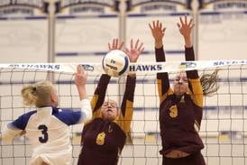 Photos: Richmond-Burton vs. Johnsburg girls volleyball