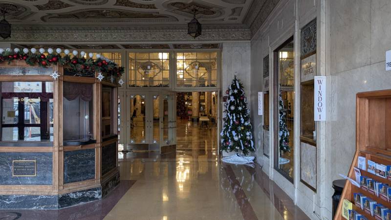 The Rialto Square Theatre is seen Thursday, Dec. 19, 2024, at 102 N. Chicago St. in Joliet.