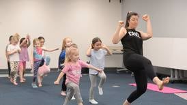 Photos: Earth Day Yoga at the La Grange Park Public Library