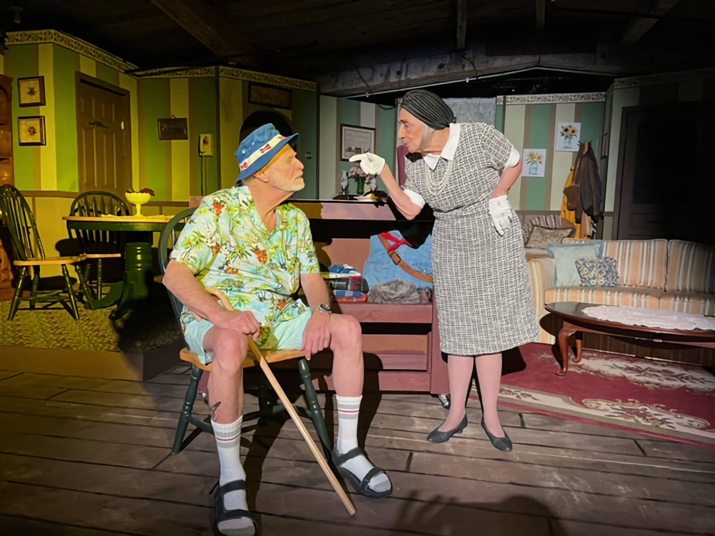 Joel Greenblatt_Arlene Arnone in Albright Community Theatre play
