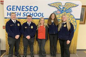 Forreston FFA Students compete in the District 1 FFA proficiency areas