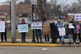Protesters in Princeton denounce ICE over shooting of motorist in Minneapolis