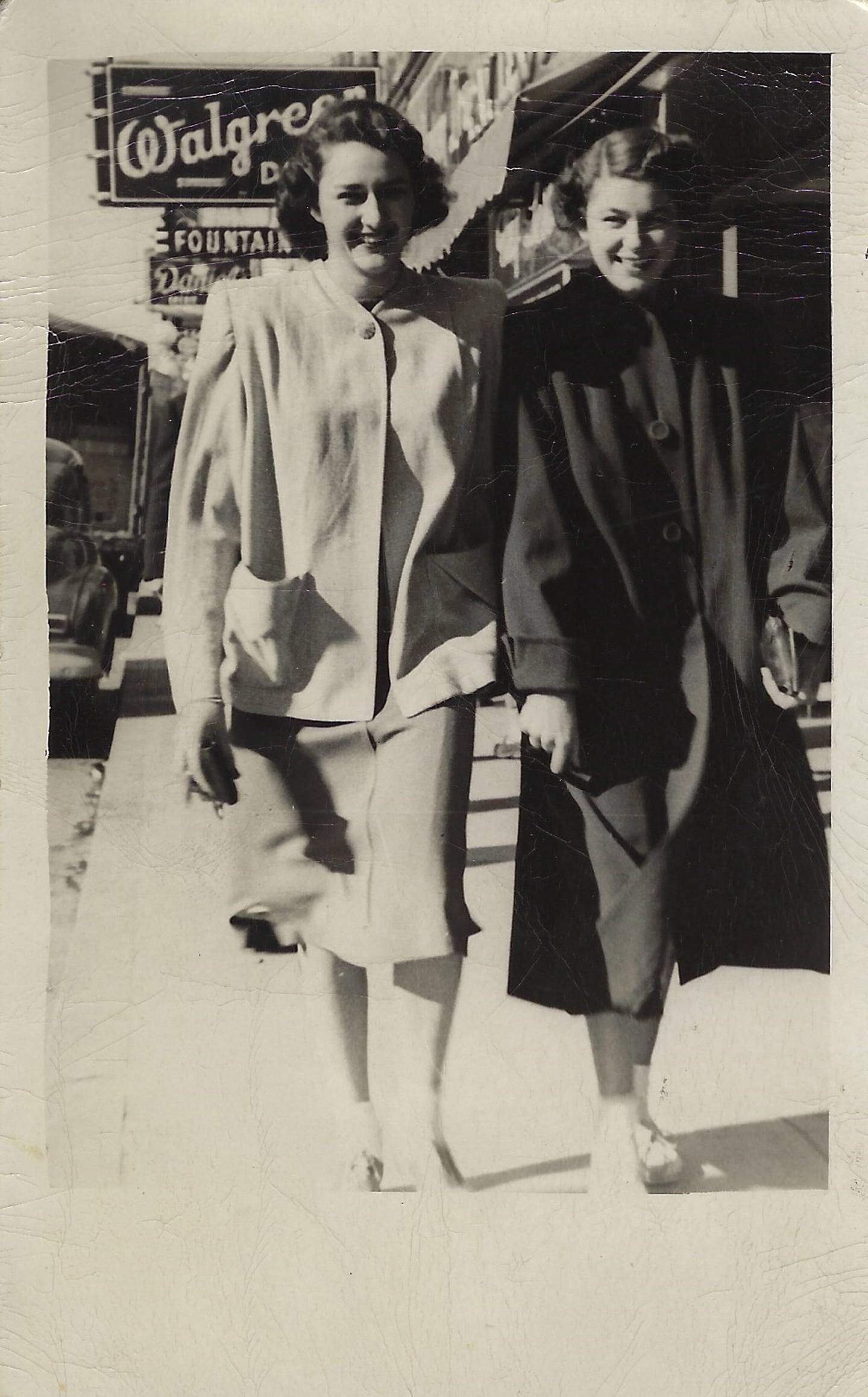 Growing up, Bev Welsch (left) moved moved 13 times in 17 years and wore a back brace for seven years due to the polio she contracted in middle school.