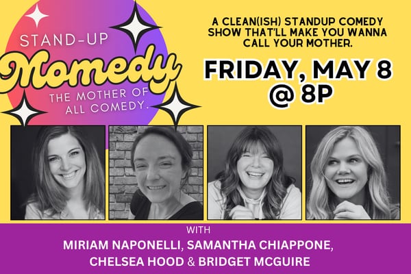 Laugh out loud as Raue Center’s ‘Stand-Up Momedy Show’ May 8