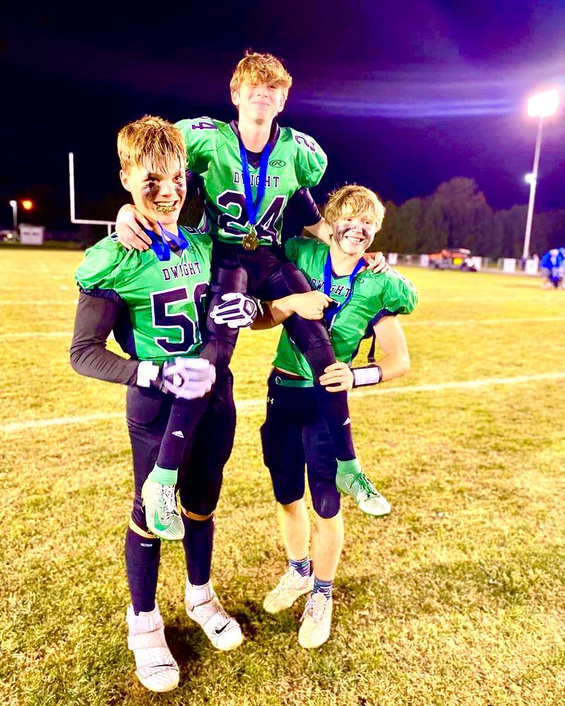 Dwight Youth Football’s Mighty Mites and Senior Division each won Central Illinois Youth Football League Super Bowls in their respective division Sunday, October 16, 2022 in Momence.