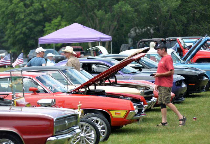 The Oregon Lions Club's Father Day's Car Show had 128 vehicles attend on Sunday, June 16, 2024.